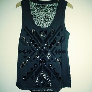 Sequin top